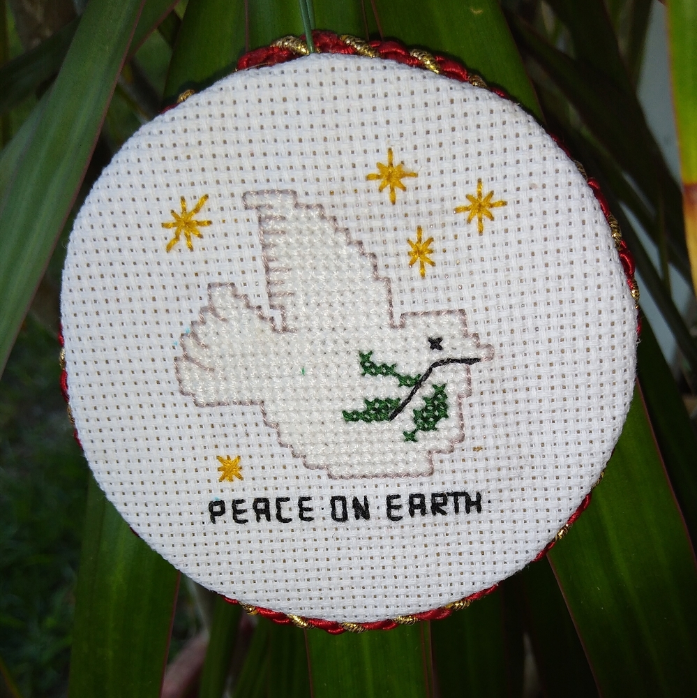 Xmas Tree Ornament Hand Made